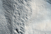 Channels in Acheron Fossae
