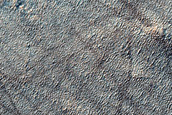Circular Feature on South Polar Layered Deposits
