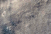 Exposure of South Polar Layered Deposits
