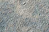 Greater Terra Sirenum Crater Rim or Escarpment
