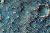 Light Rocks in Columbus Crater
