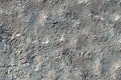 South Polar Layered Deposits Circular Feature
