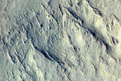 Crater Rims in Amazonis Region
