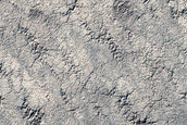 Exposure of South Polar Layered Deposits

