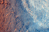 Valley in Hellas Planitia
