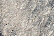 Exposure of South Polar Layered Deposits
