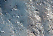 East Rim of Well-Preserved Impact Crater
