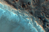 Crater with Irregular Rim
