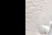 Change Detection in Olympus Maculae

