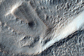 Dipping Layers Near Reull Vallis
