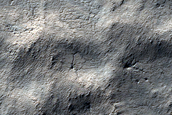 Possible Exposures of Polar Layered Deposits in Area Not Well Observed
