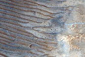 Candidate Bedrock North of Ius Chasma
