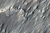 Pit Crater Chain Southwest of Arsia Mons
