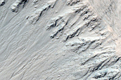Crater with Rocky Walls

