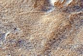 Channel in Hellas Planitia
