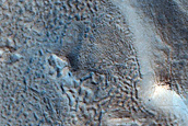 Layered Features in Deuteronilus Mensae
