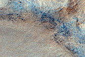 Crater with Steep Slopes
