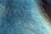 Craters in Ejecta of Well-Preserved Crater in Acidalia Planitia
