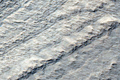 Basal Exposure of South Polar Layered Deposits
