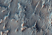 Greater Hellas Region Crater Rim or Escarpment
