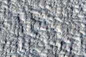 Portion of Lobate Feature Off North Side of Pavonis Mons
