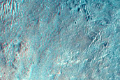 Possible Well-Exposed Ejecta Deposits from Jones Crater
