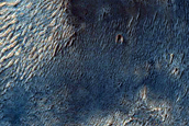 Possible Olivine-Rich Terrain in Crater Floor in Tyrrhena Terra
