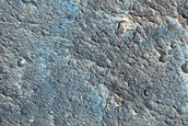 Collapse Terrain near Head of Ravi Vallis
