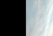 Southern Slopes of Coprates Chasma Ridge
