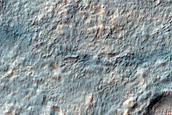 Ridged Landforms in Noachis Terra South of Greeley Crater
