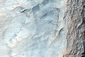 Possible Olivine-Rich Crater Wall in Terra Sirenum
