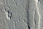 Pattern in Lava Flow Northwest of Ascraeus Mons
