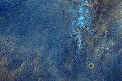 Central Peak of Impact Crater in Chryse Planitia

