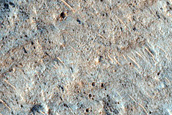 Tyrrhenus Mons Distal Lava Flow and Channel
