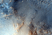 Valleys in Tyrrhena Terra
