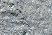 Exposure of South Polar Layered Deposits
