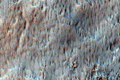 Small Valley in Southern-Highlands Crater
