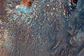 Monitoring Slopes of Fresh 6-Kilometer Diameter Rayed Crater
