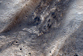 Landslide near Hydraotes Chaos
