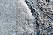 Variety of Brain Terrain near the East Rim of Moreux Crater
