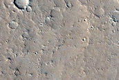 Thin Flows South of Fissure near Jovis Tholus
