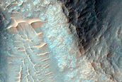 Monitor Slopes of Impact Crater
