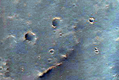 East of Isidis Region Crater or Escarpment

