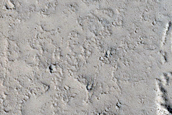 Crater Breach and Kasei Valles Lava Flow
