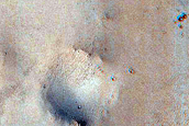 Terrain Sample West of Nili Fossae Crater
