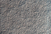 Layers in Southern Latitude Crater
