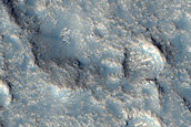 Margin of Lava Flow in Galaxias Fluctus
