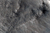 Layers and Ridge Along Auqakuh Vallis
