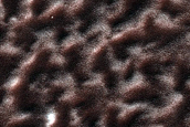 Edge of South Polar Residual Cap
