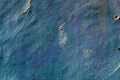 Valleys in Crater Northeast of Argyre Planitia
